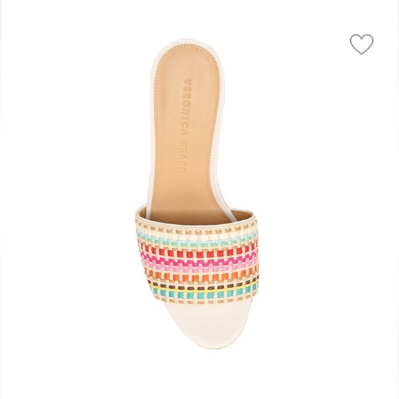 Veronica Beard Dali Raffia Wedge Sandals size 9 - Picture 5 of 7